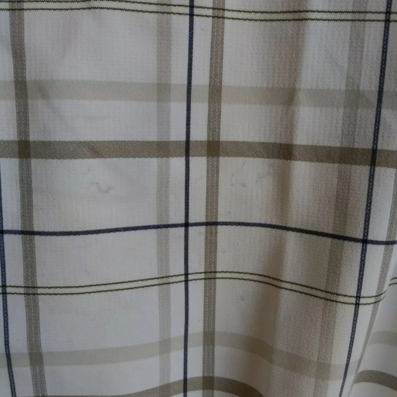 Mens Nike Golf FIT Dry White Plaid Athletic Chino Golf Shorts Casual - Picture 10 of 10